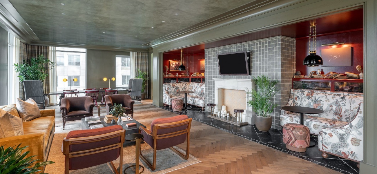 Community lounge area